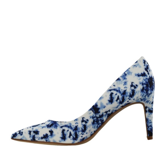 Kelly & Katie | “Misha” Blue Tie-Dye Heels - Picture 3 of 5